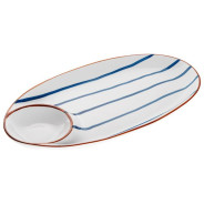 Блюдо керамическое, 33х17.5х2.8 см, серия MARINE  PERFECTO LINEA 17-103300