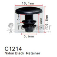 Клипса для крепления внутренней обшивки а/м Хонда пластиковая (100шт/уп.)  ...Forsage C1214(Honda)