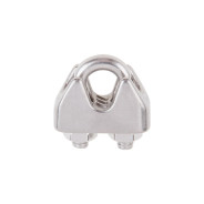 Зажим для стальных канатов М3, нержавеющая сталь А4, DIN 741,  ...STARFIX 749043