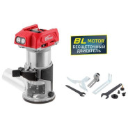 Фрезер кромочный аккумуляторный, 18В, без АКБ, цанга 6/8 мм, 30000 об/мин,  CMM 1835,  ...WORTEX CMM183502629