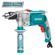 Дрель ударная 1010Вт, 13мм, 0-2800об/мин,  TOTAL TG111136