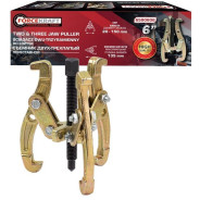 Съемник двух-трехзахватный переставной 6" (? захвата 20-150мм, глубина захвата 135мм, длина лап...FORCEKRAFT FK-6590606