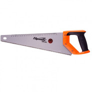 Ножовка по дереву, 500 мм, 7-8 TPI, зуб-2D, каленый зуб, линейка, двухкомпонентная рукоятка  ...Sparta 235035