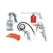 Набор пневмоинструмента  5 предметов (к/р с нижним бачком)...FUBAG 8641872