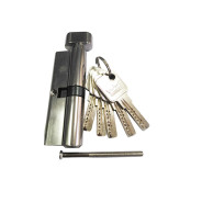 Евроцилиндр с вертушкой CBR-1 80 (40x40В) никель, перфорированный ключ  ...DORMA 7039000000061