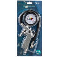 Пистолет для подкачки шин с манометром  ILOforce IF-STG-05