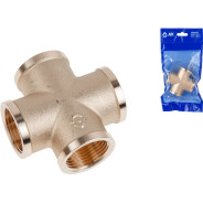 Крестовина 3/4" вн.-вн.-вн.-вн.  AV Engineering AVE312002