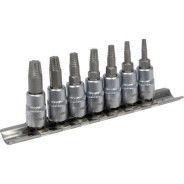 Головки вставки Torx TE10-TE40, для сломанных винтов (набор 7шт.)  ...YATO YT-04581