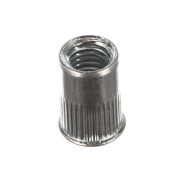 Заклепка резьбовая стальная М8 цилиндрическая с насечкой уменьш.борт уп.50 шт.  ...MESSER 212108S-50