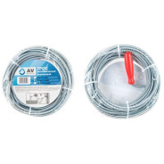 Трос сантехнический пружинный ф 6 мм длина 10 м  AV Engineering AVE34006100