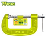 Струбцина G-образная 75 мм  DYLLU DTCP1103