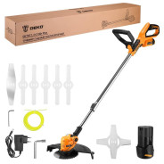 Триммер аккумуляторный,12В, 2 АКБ 2,0 А/ч,  DEKO DKTR12 Deko 085-2006