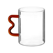 Кружка стеклянная, 580 мл, серия Jelly,  PERFECTO LINEA 30-400011