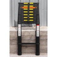 Лестница телескопическая алюминиевая односекционная (7.2м,16ступенек, max нагрузка 150кг, вес 18.7кг...Rock FORCE RF-UP720