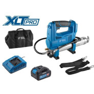 Аккум. шприц для смазки CGG 6818 в кор. XLTpro SET 18 В, 1АКБ 4,0 А/ч,  690 атм., 255 г/мин, з/у 4 А...BULL 1325894