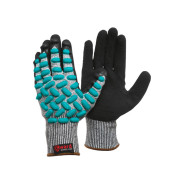 Перчатки виброзащитные из НРРЕ-нити с латексным покрытием р.10 (XL)  ...GAOMI JIATE L1401