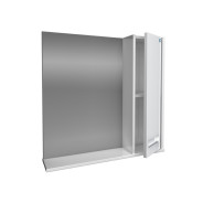 Полка зеркальная 70 Турин со шкафом  АВН 64.22