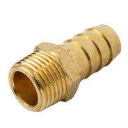 Штуцер пневматический наруж. резьба 1/2" - "елочка" 16мм  ...Partner PA-MH08/11