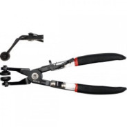 Щипцы к хомутам зажимным распорным изог. 215mm (тип - )  YATO YT-0651