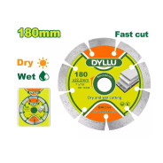 Диск алмазный 180x7,5x22,2 мм  DYLLU DTDC1K04