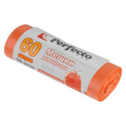 Мешки для мусора суперпрочные, 60 л, 20 шт. (Тип дна: звезда.)  ...PERFECTO LINEA 46-141330
