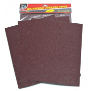 Бумага наждачная водост.  (220*270)( 10шт уп)  KING №80