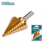 Сверло ступенчатое 6-35 мм  TOTAL TAC7563501