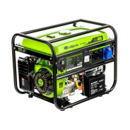 Генератор бензиновый БС-8000Э, 6.6 кВт, 230В, 4-х такт., 25 л, электростартер  ...Сибртех 94549