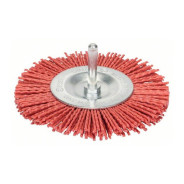 Щетка д/дрели "диск" нейлон. 100мм  BOSCH 2608622055
