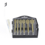 Набор сверл перовых по дереву, 10-12-16-18-20-25 мм, 6 шт., пластик. кейс  ...Matrix 70445