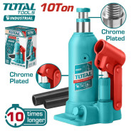 Домкрат гидравлический бутылочный 10 т  TOTAL THT109104