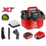 Аккум. пылесос CVC 1815 в кор. XLT SET БЕСЩЁТ., 18 В, 9-15 кПа, 10 л, строительный (ОТГРУЗКА ТОЛЬКО ...WORTEX 2334162