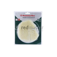 Насадка полировальная  WL 150 мм, для финишной обработки, натуральная шерсть  ...Hammer 227-013