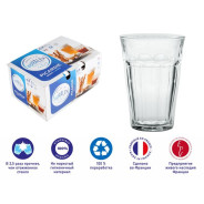 Набор стаканов, 6 шт., 360 мл, серия Picardie  DURALEX 1029AB06C0111