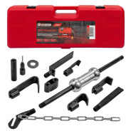 Молоток обратный для кузовных работ с набором насадок,13 пр.  ...FORCEKRAFT FK-665B