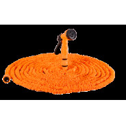 Набор для полива с растягивающимся шлангом 22м ВихрьВИХРЬ 73/7/2/26