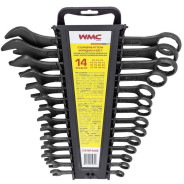 Набор ключей комбинированных 14пр.  WMC TOOLS WMC-5141MP BLACK