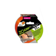 Лента двухсторонняя клейкая Mega Strong 19mmх1.5м, белая/красная  ...ZOOM 02-5-3-203