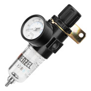 Фильтр-регулятор FR1500, 10 бар, 1500 л/мин, 1/4"  DENZEL 57459