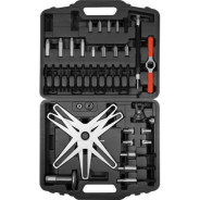 Набор приспособлений для замены сцепления SAC, 43пр.  YATO YT-06315