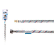 Подводка гибкая для воды иголка м10 короткая - гайка 1/2 60 см  ...AV Engineering AVE20360