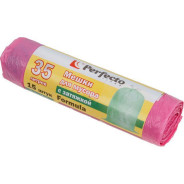 Мешки для мусора Formula с затяжкой, 35 л, 15 шт.,  PERFECTO LINEA 46-106090