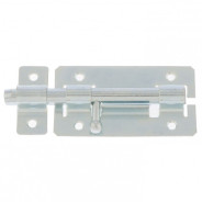 Задвижка дверная ЗД-01, цинк  Металлист 91506