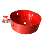 Коронка биметаллическая по металлу и дереву 127мм., L38мм., 5/8"-18UNF, HSS M3  ...H-D HD-3351