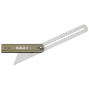 Угольник складной 300мм алюм. рукоятка (градусная шкала) VSTG 300  ...SOLA 56052201