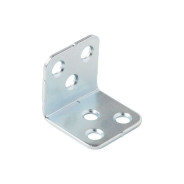Уголок мебельный 30х30х30 mm белый цинк (50 шт в карт. уп.)  STARFIX SMC2-65892-50