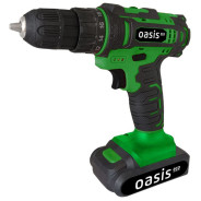 Дрель-шуруповерт аккумуляторная, 18В, 2АКБ 1,5 А/ч, 1350 об.мин,  Oasis  (J)...OASIS Eco AS-18V