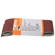 Шлифлента 75х457мм Р120 бесконечная 3шт.,  GEPARD GP5008-120