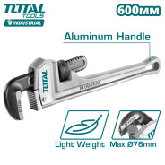 Ключ трубный 600 мм L-образный с алюминиевой рукояткой  TOTAL THTAL17246