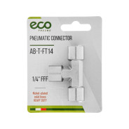 Соединение внутр. резьба 1/4" Т-образное (латунь)  ECO AB-T-FT14